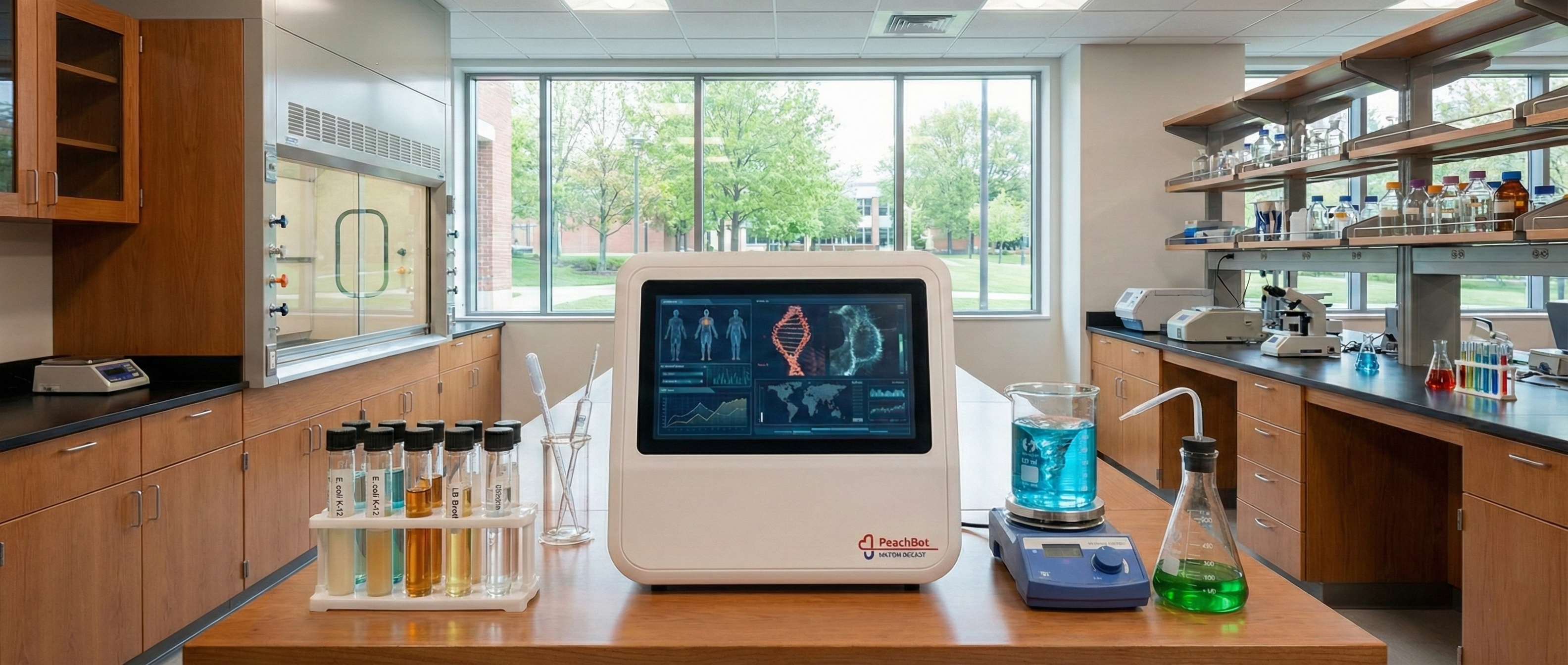 PeachBot Bio Slide 2